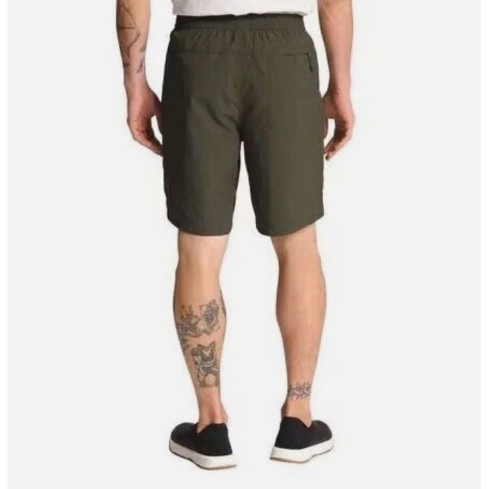 The North Face Shorts Men's XL‎ Pull On Adventure Taupe Army Green Swim Trunks